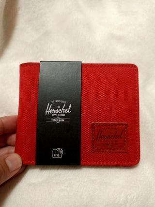 Herschel 紅色皮夾