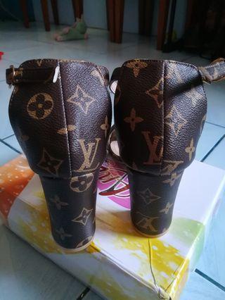 LV Sandals with heels