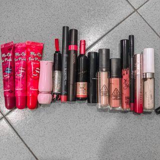 As low as RM 10⁉️ COLOURPOP, 3CE, ETUDE HOUSE lipstick bundle