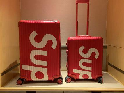 Travel Luggage Rimowa x Supreme