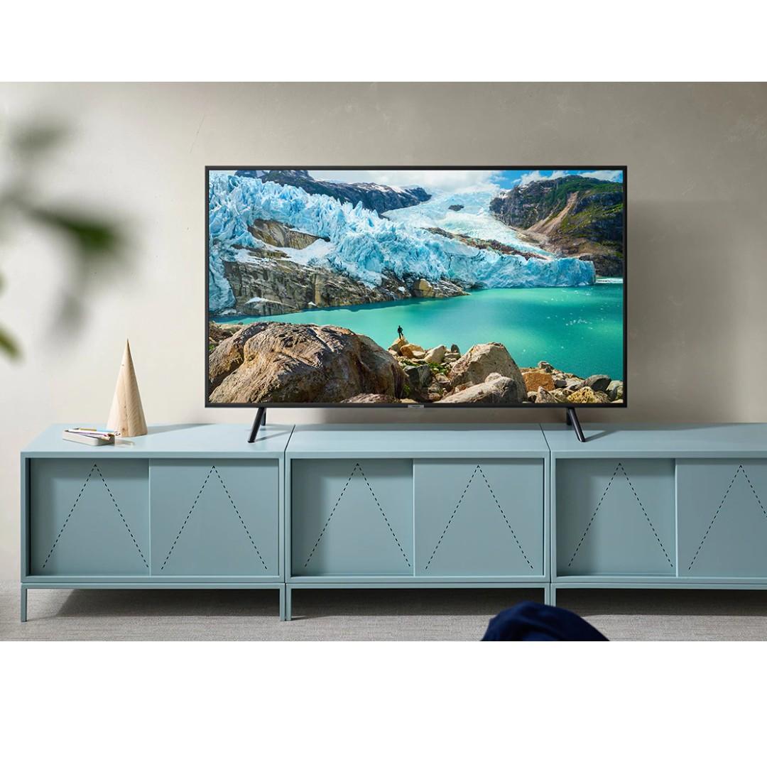 43 Samsung Uhd 4k Smart Tv Ru7100 Series 7 Energy Rating 4 Ticks Electronics Others On Carousell