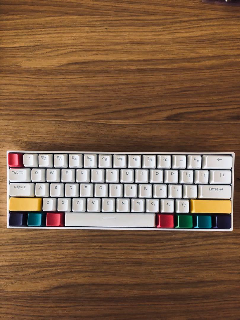 [99 NEW] Obinslab Anne Pro 2 Mechanical Keyboard (White), 手提電話, 智能穿戴裝置