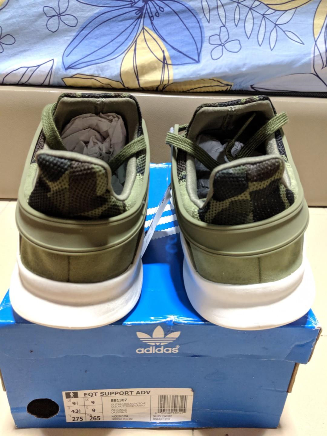 Adidas EQT Support Camo Men s Fashion Footwear Sneakers on Carousell