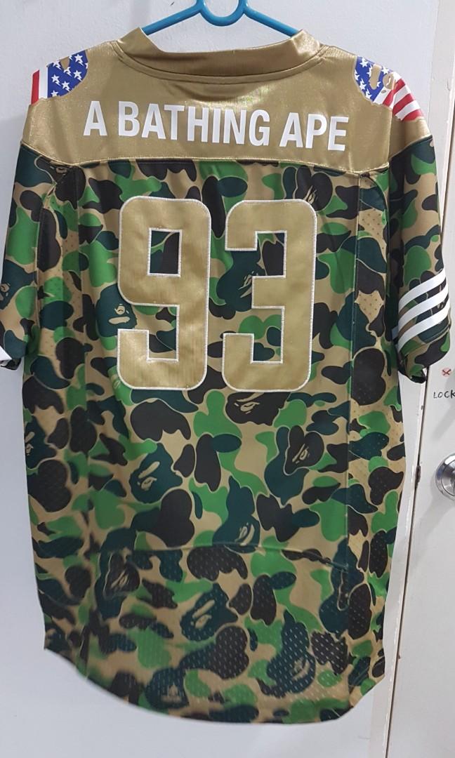 Bape super bowl 2025 jersey