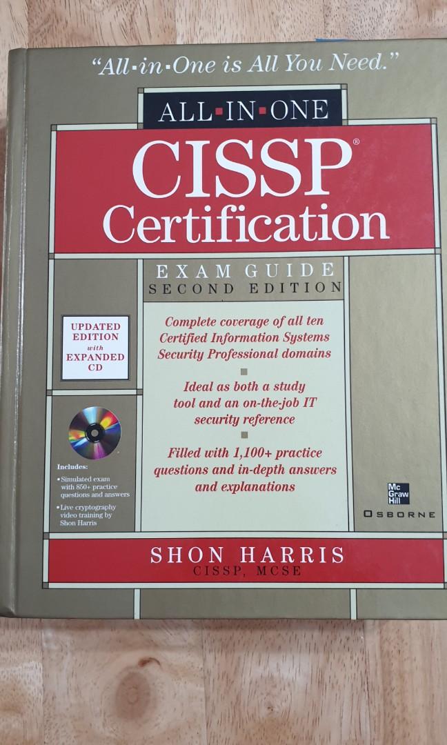 CISSP IT Security# ALL IN ONE - CISSP Certification Guide (UP: $200 ...