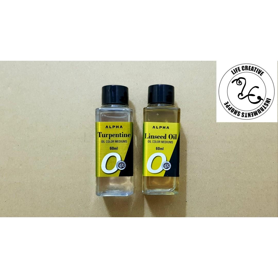 ALPHA Linseed Oil Paint Binder (Oil Colour Mediums), Hobbies & Toys