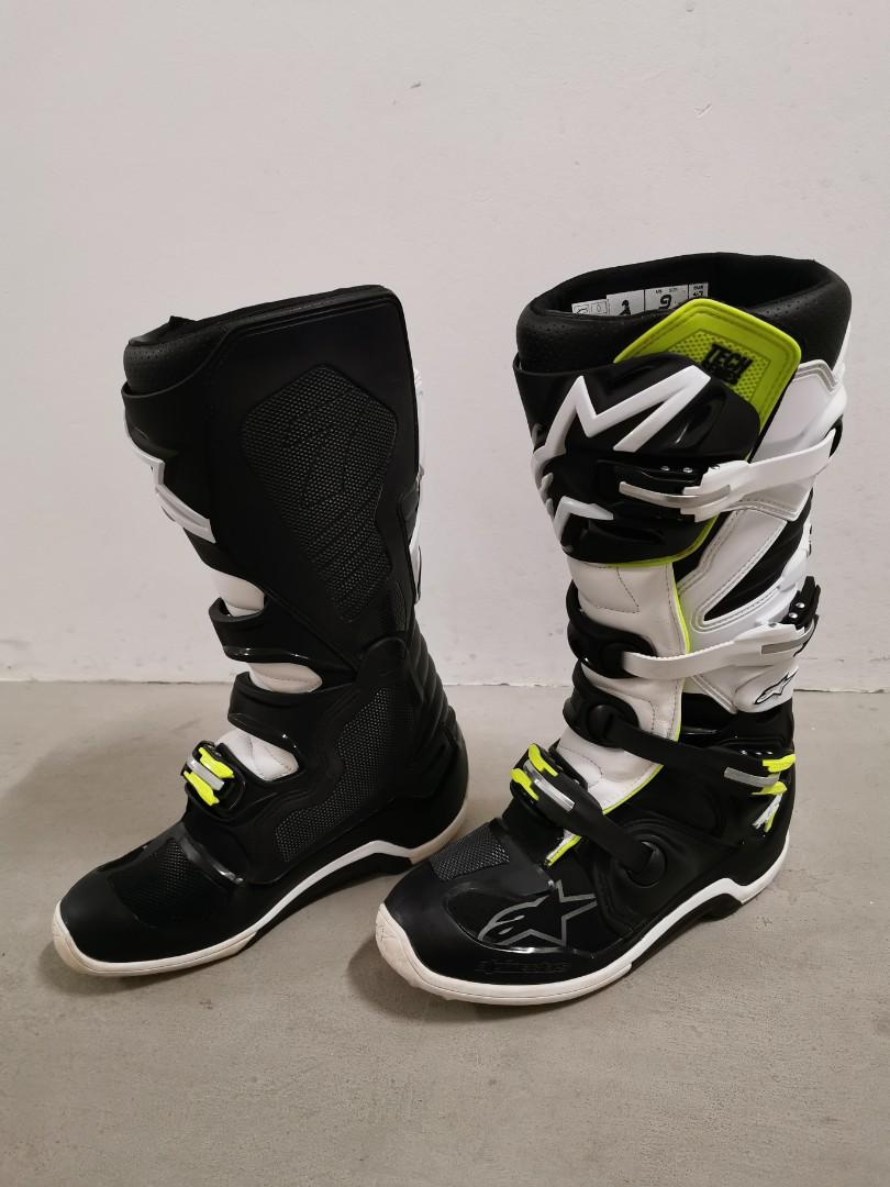 Alpinestars Tech 7 Mx Boots Motorcycles Motorcycle Apparel On Carousell