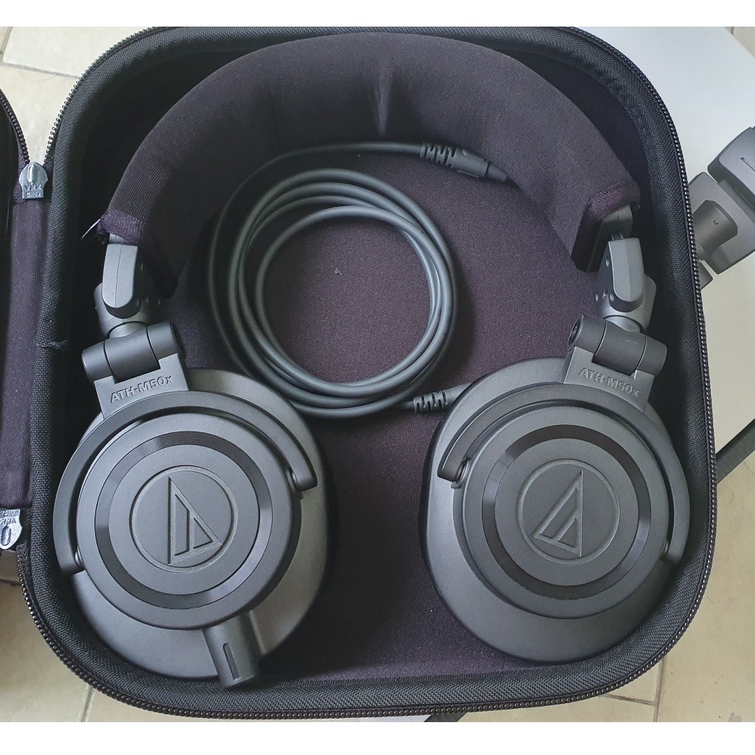 Audio Technica Ath M50x Limited Edition Grey Color Electronics Audio On Carousell