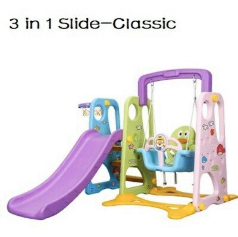 baby indoor slide and swing