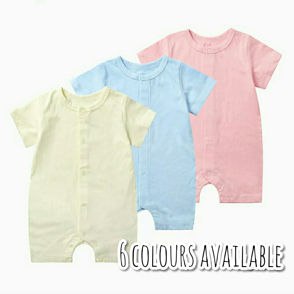 short sleeve long leg onesie baby