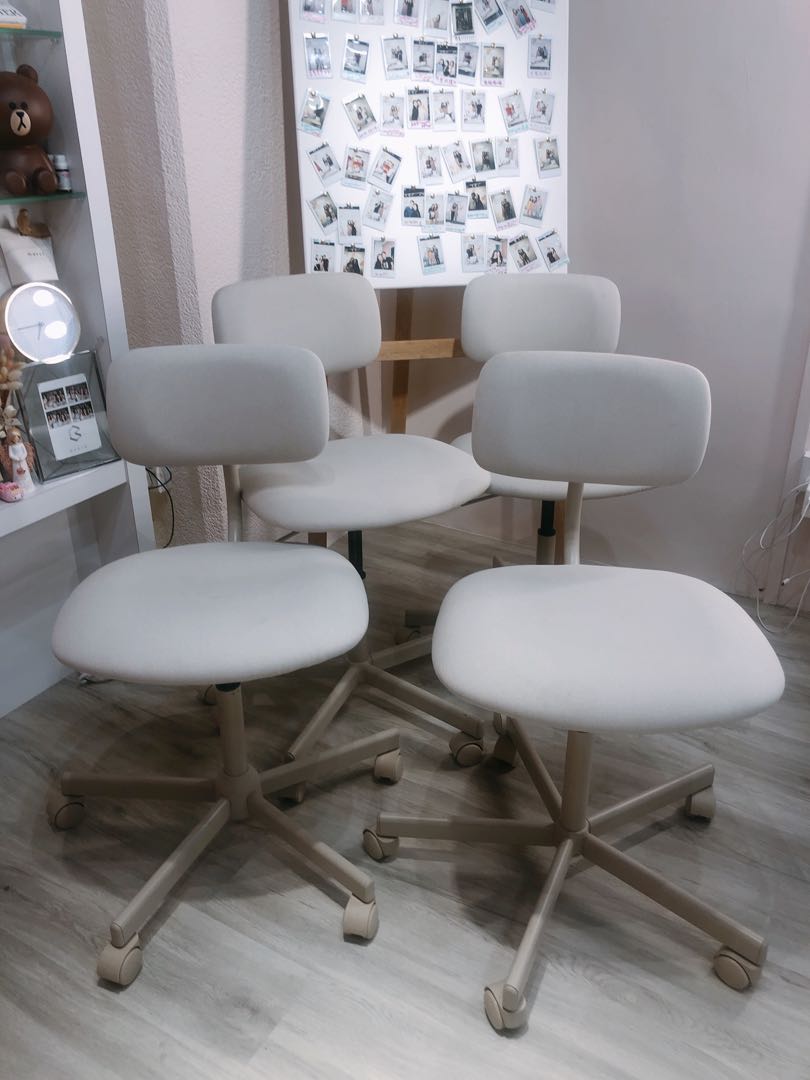 BLECKBERGET Swivel chair Idekulla beige Furniture Home Living