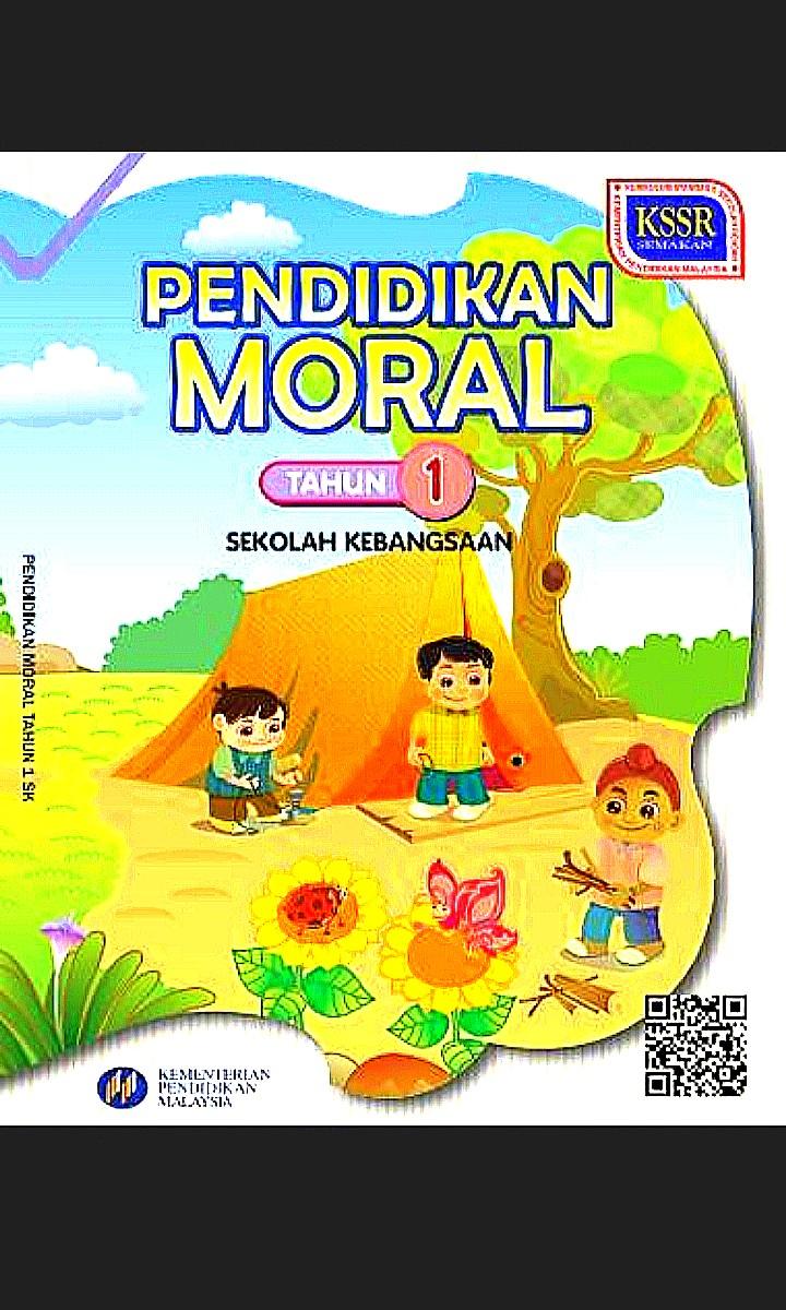Buku teks pendidikan moral tahun 2