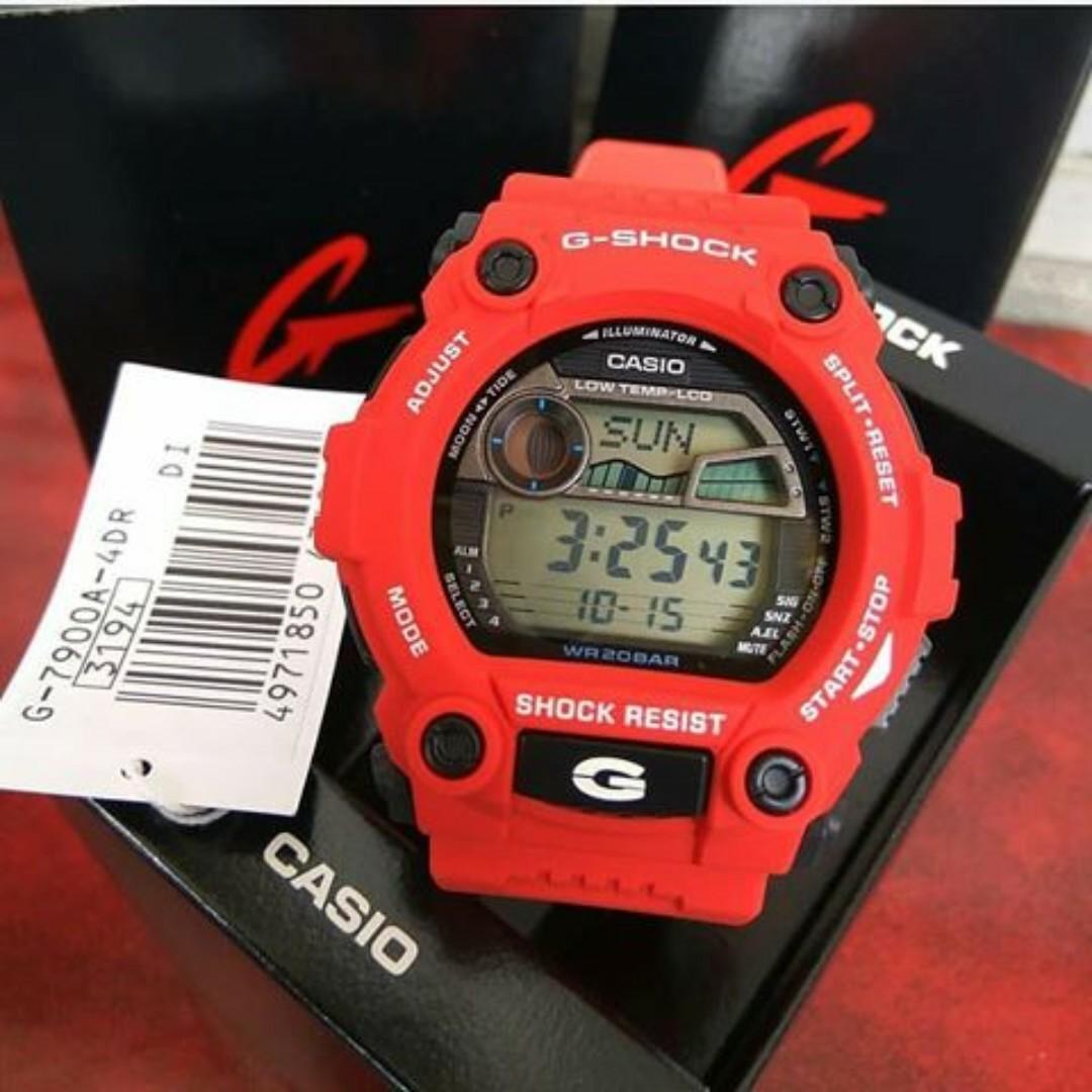 Casio G Shock G 7900A 4 mat moto watch Men s Fashion Watches