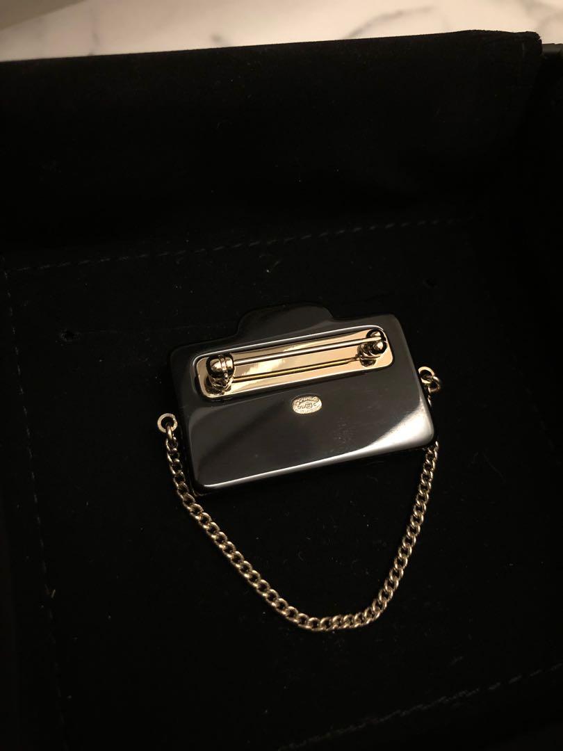 Chanel Camera Brooch Luxury Accessories on Carousell