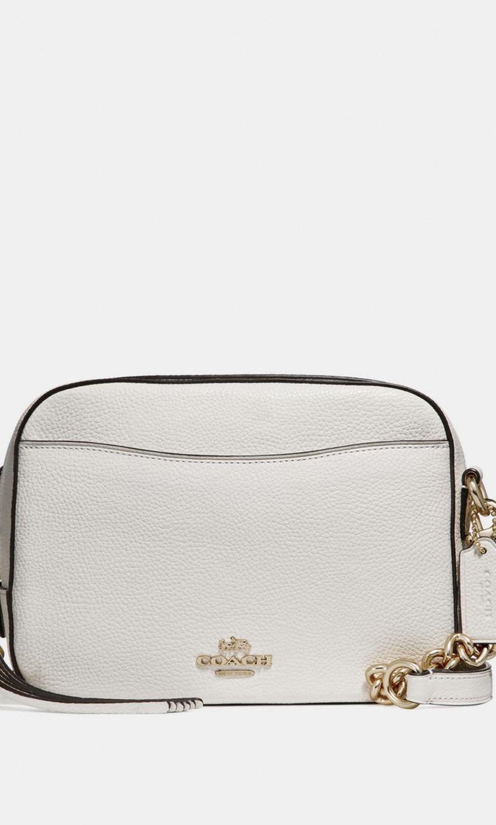 White crossbody clearance bag coach