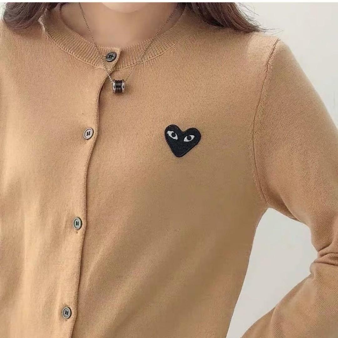 Cdg cardigan womens on sale