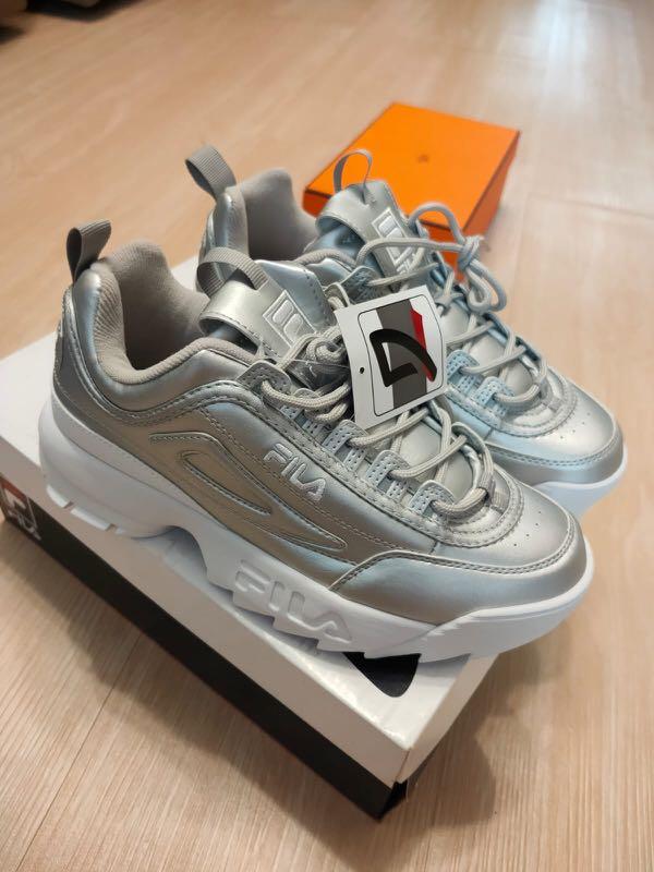 Fila disruptor ii premium metallic shop