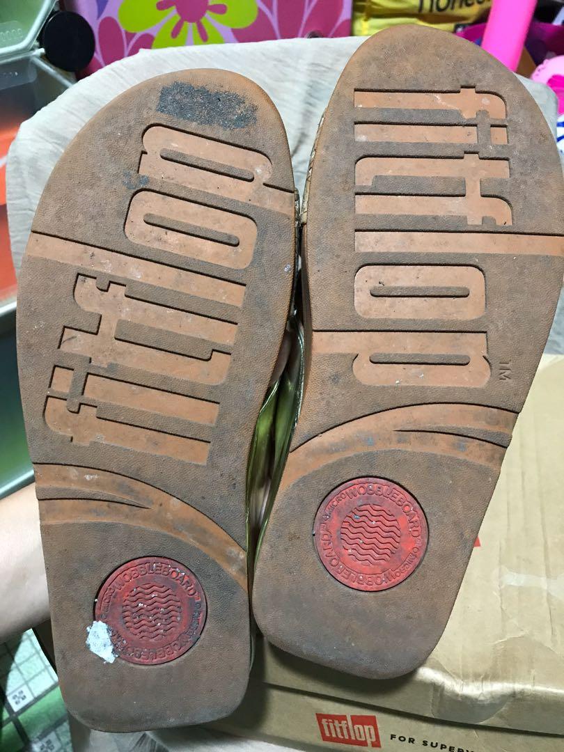 Fitflop Lulu Cross Slide Sandals Women s Fashion Footwear Flats Sandals on Carousell