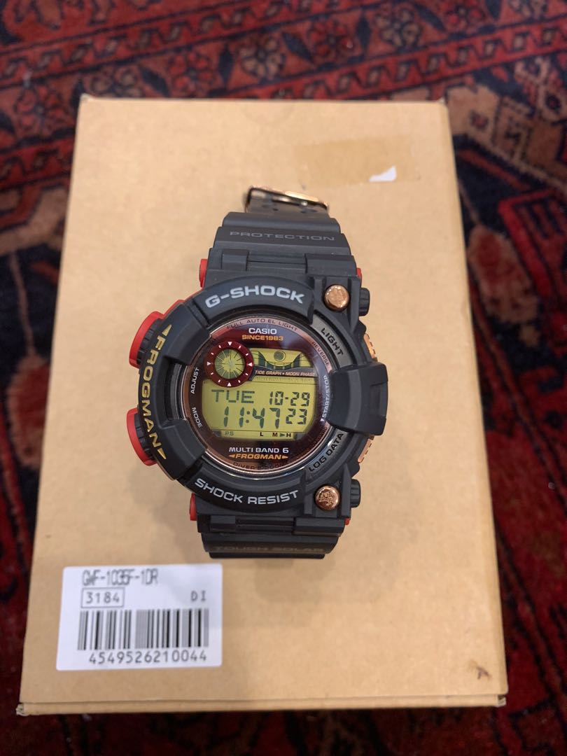 G SHOCK FROGMAN MAGMA 35th ANNIVERSARY