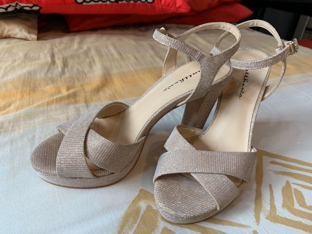 sandal heels for wedding