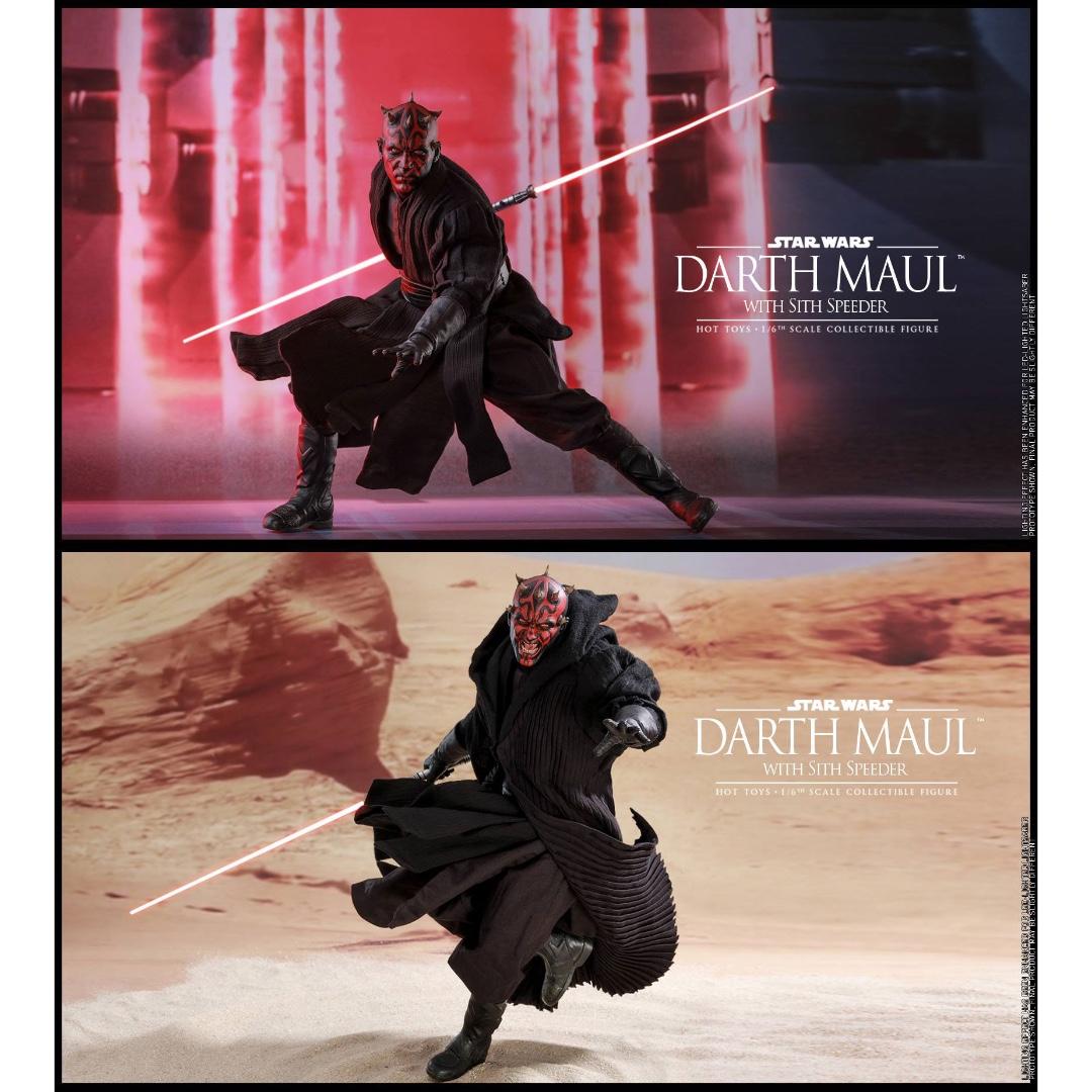 Hot Toys - DX17 - Star Wars: The Phantom Menace - Darth Maul with Sith ...