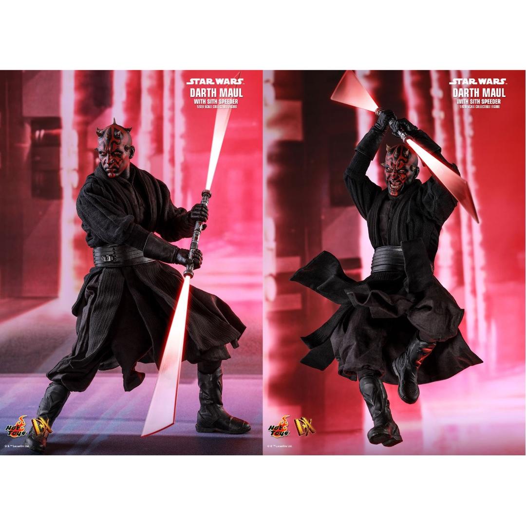 Hot Toys - DX17 - Star Wars: The Phantom Menace - Darth Maul with Sith ...