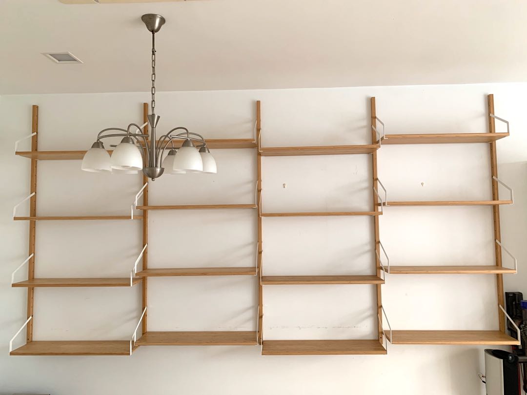 Ikea Svalnas Wall Mounted Shelf Combination Furniture Shelves Drawers On Carousell