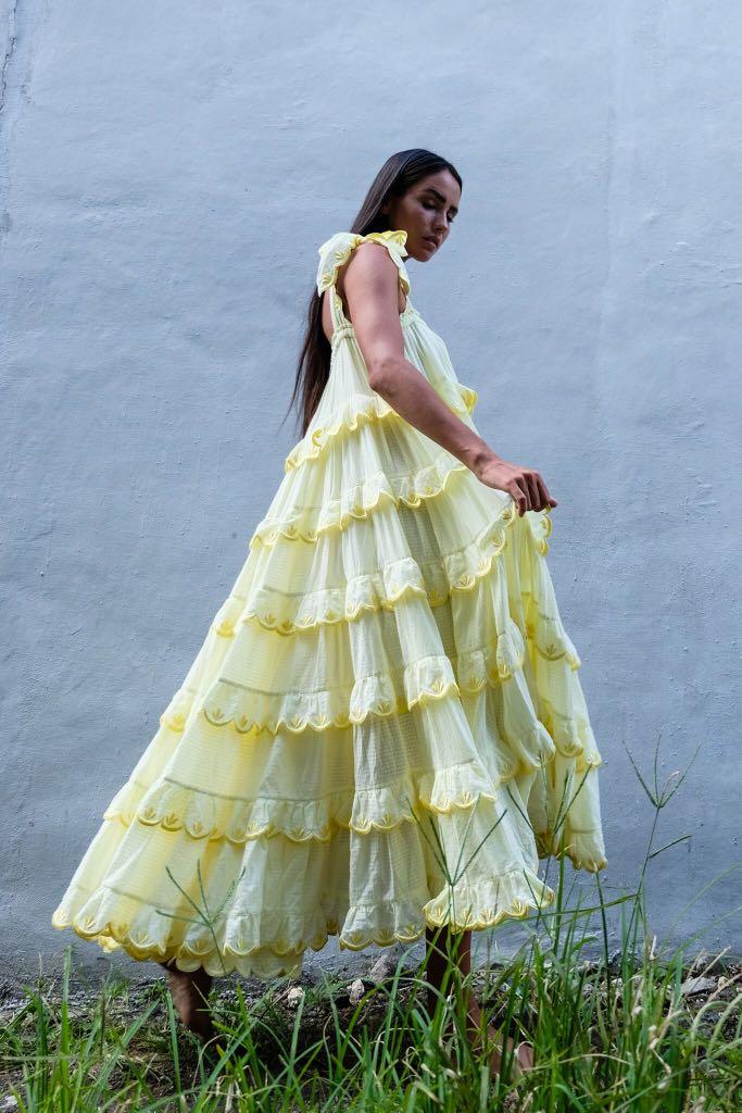 Ruffle hotsell butter dress
