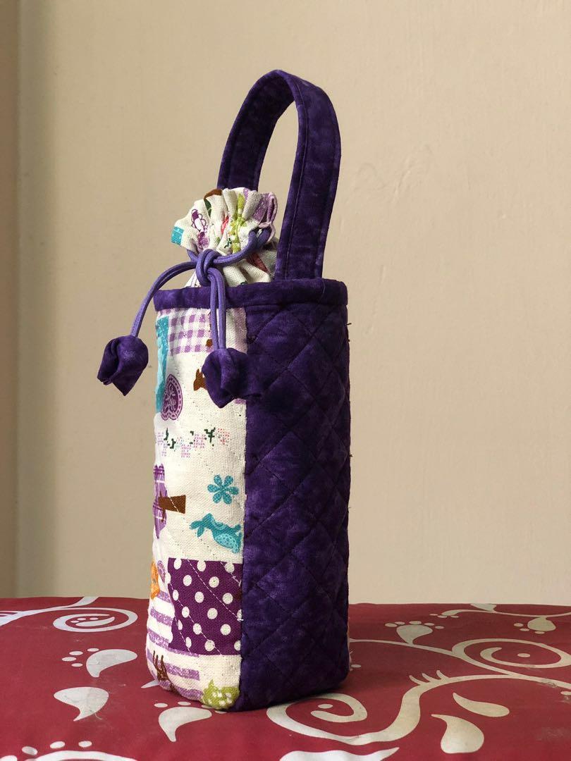 Insulated & quilted water/bottle carrier, Everything Else on Carousell