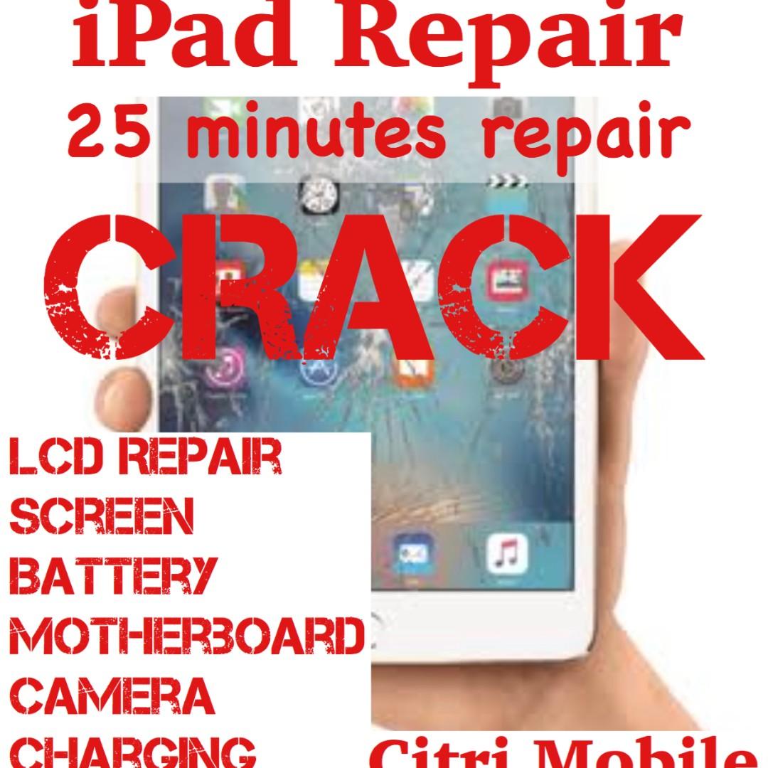 Ipad Air Mini 1 2 3 4 Iphone X Screen Lcd Battery Repair Lifestyle Services Electronics Gadget Repairs On Carousell