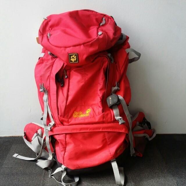 jack wolfskin 60l backpack