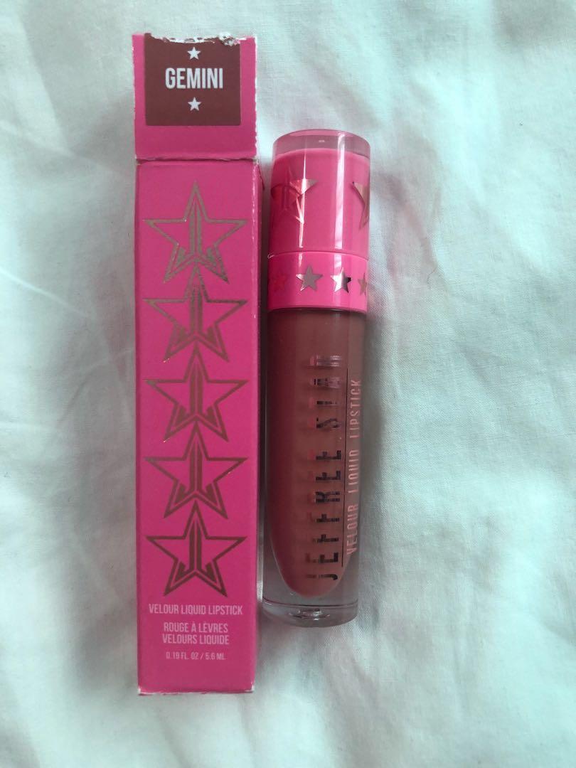 Authentic Jeffree Star Velour Liquid Lipstick Gemini Shade Health Beauty Makeup On Carousell