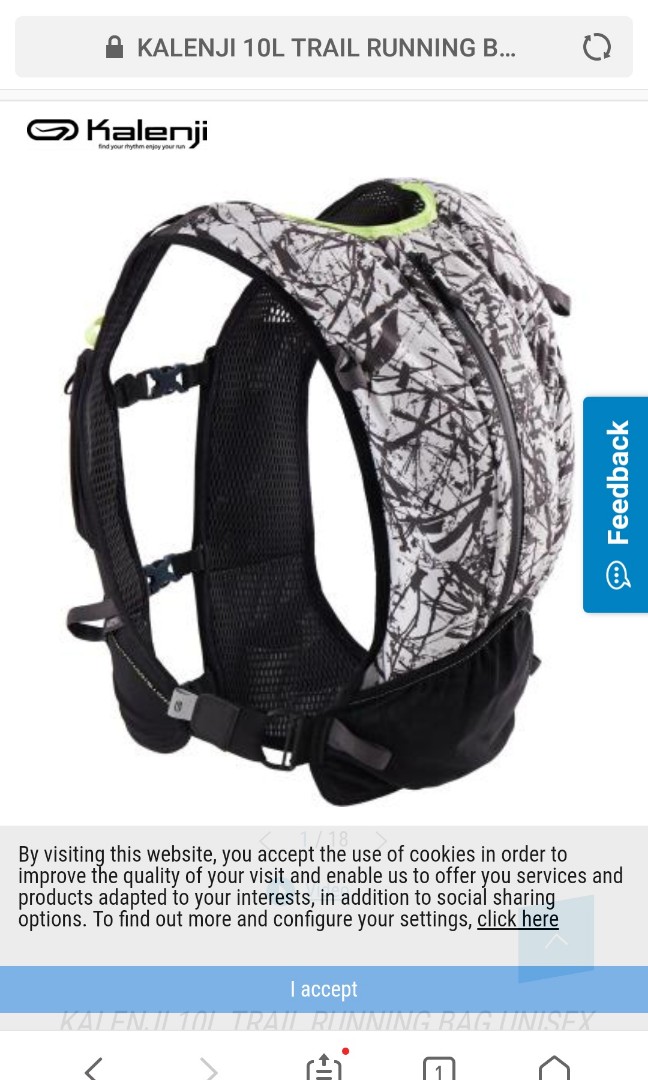 Kalenji trail rugzak best sale