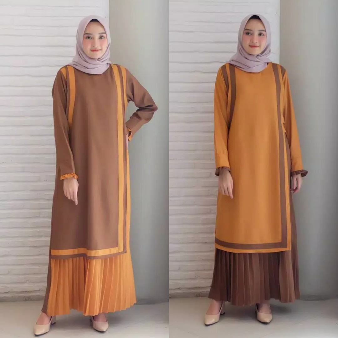 Baju Muslim Kekinian  Untuk Remaja Fashion Style