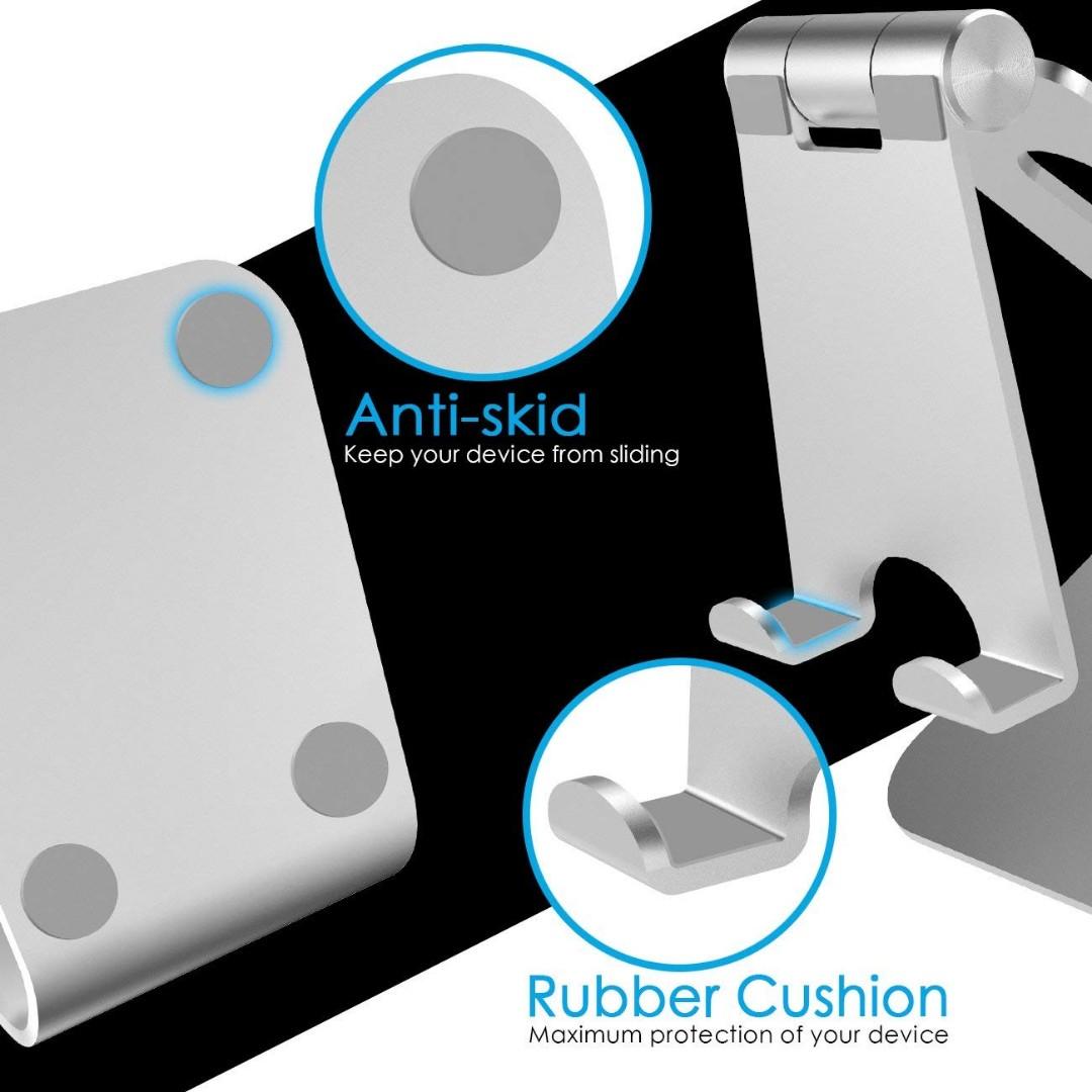 Lamicall Adjustable Tablet Stand For All Tablets Silver A1Stand S