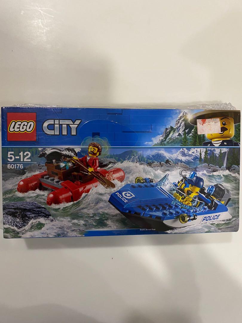 lego city police wild river escape