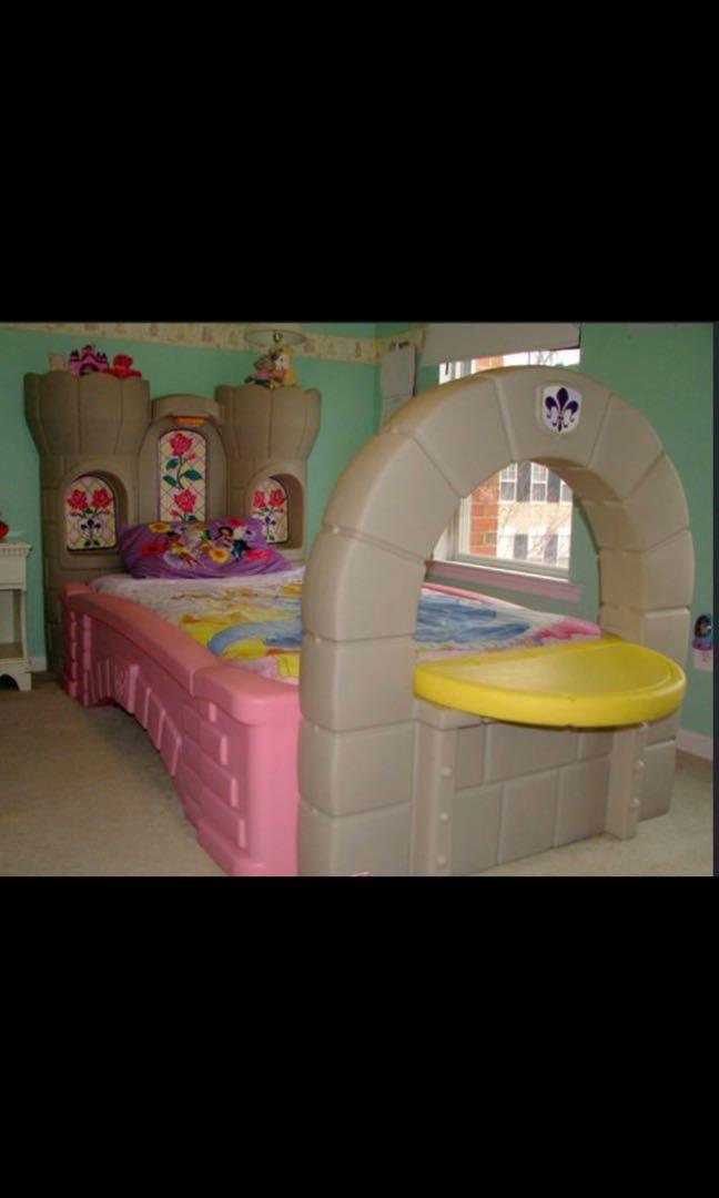 Little tikes princess bed twin shop
