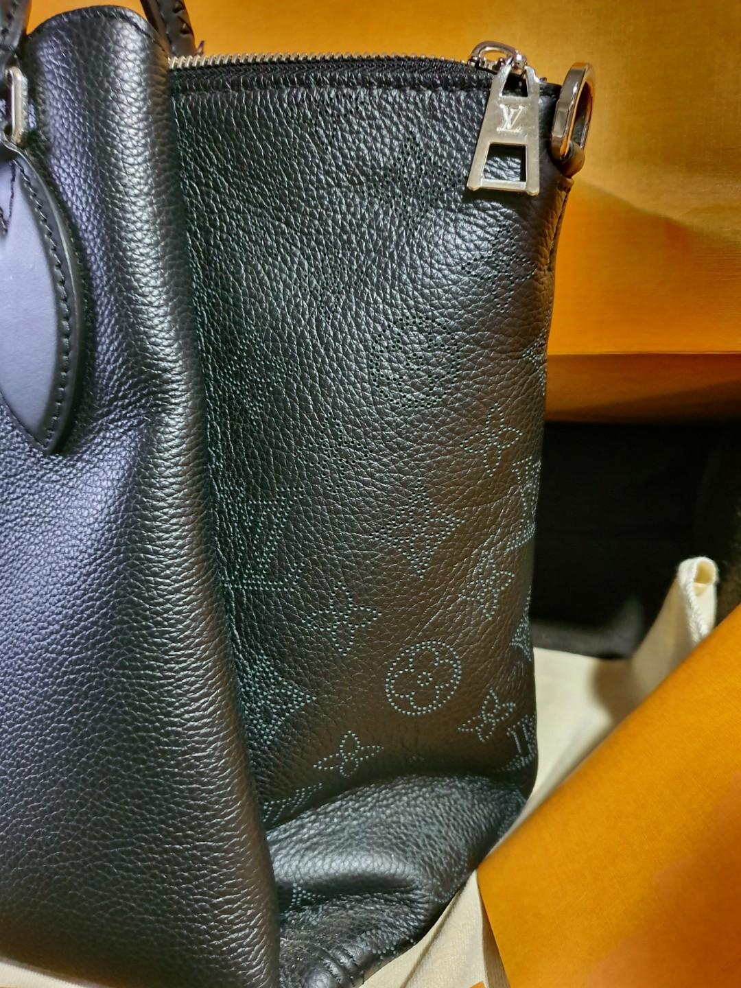 Pre-owned Louis Vuitton 2019 Mahina Haumea Tote Bag In Black