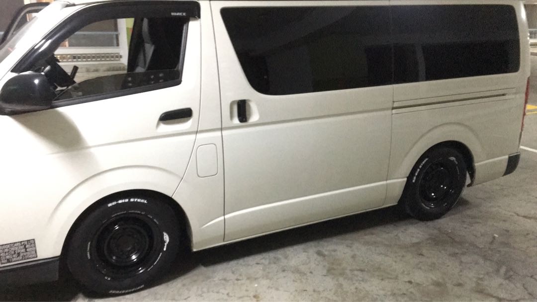 Lowering kit hiace 2.5, Car Accessories, Accessories on Carousell