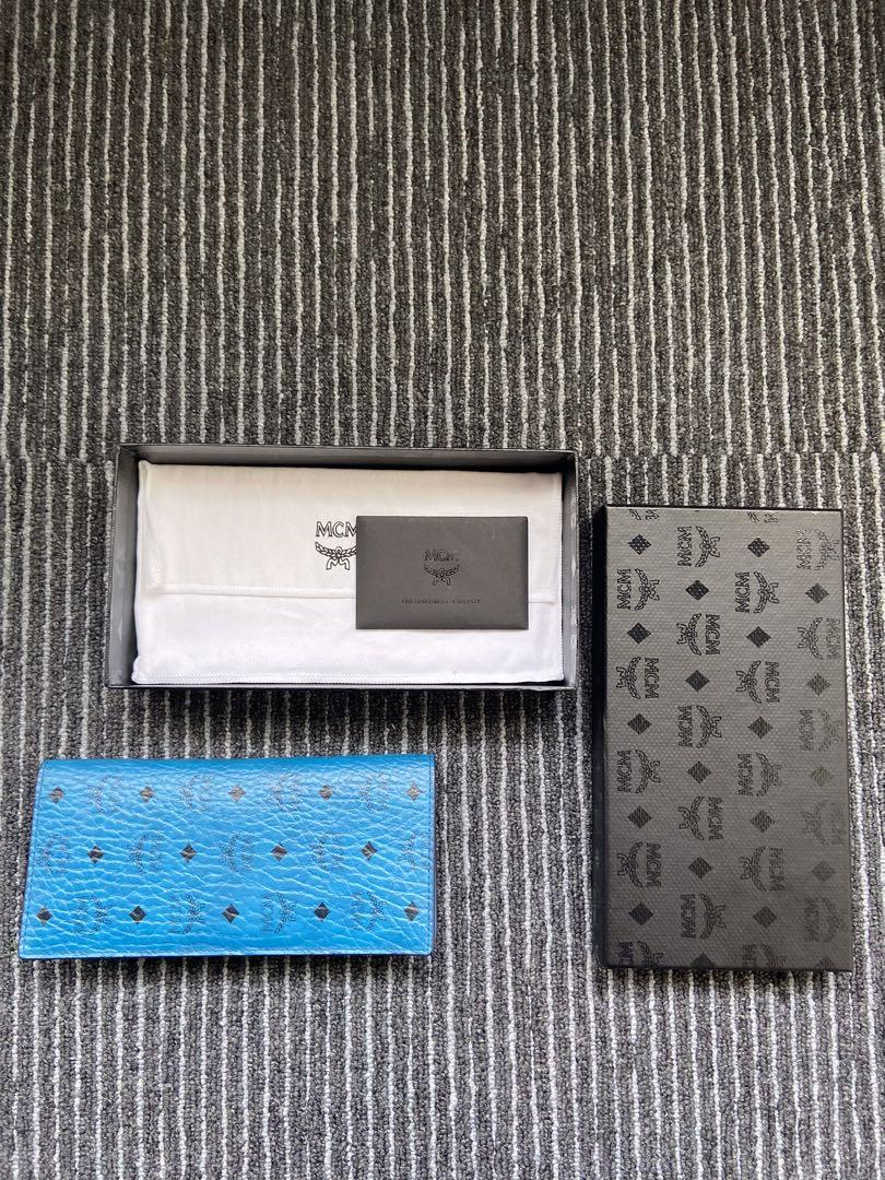 mcm long wallet men