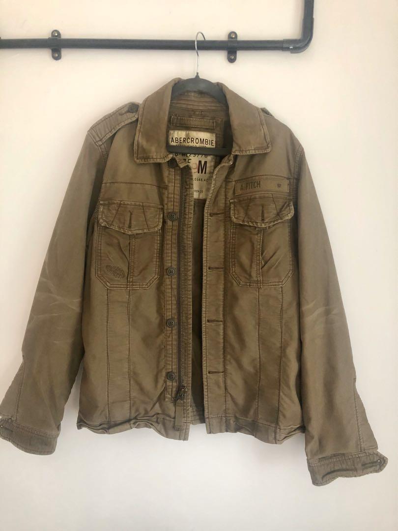 abercrombie and fitch army jacket