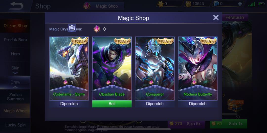 Mobile Legend Sultan 3 Skin Legend Video Game Game Di Carousell