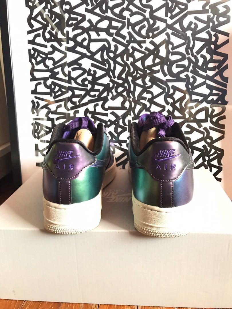 Nike air force sales 1 iridescent purple