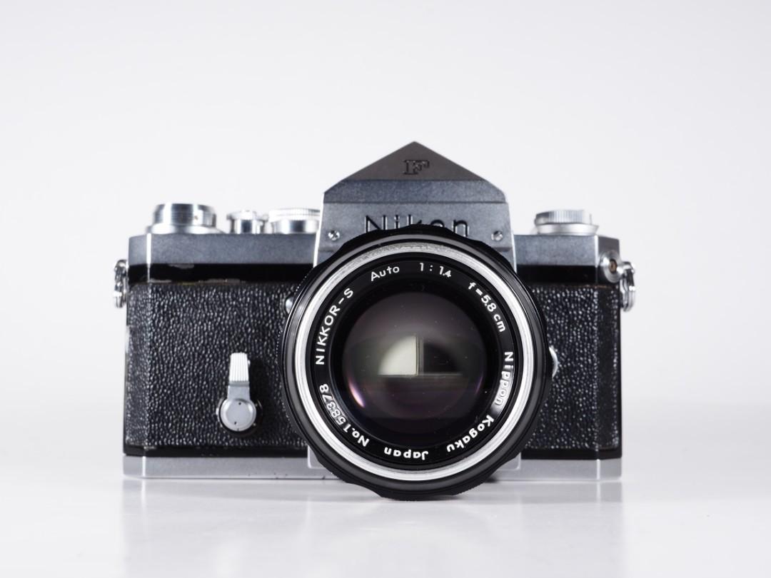 Nikon F Vintage Film Camera, Photography, Cameras on Carousell