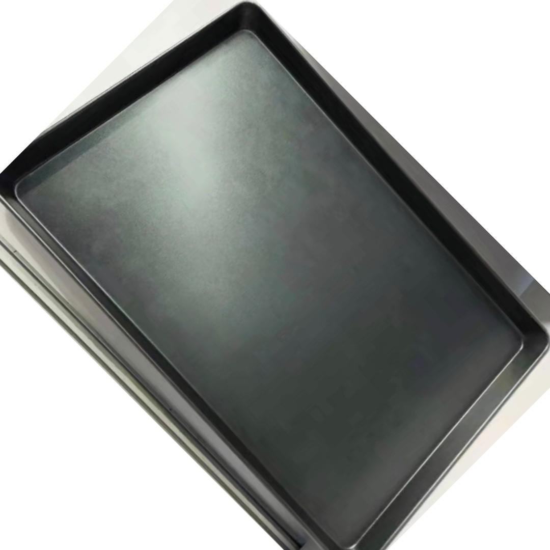 non stick coating bake tray 16"x24" (Category: Bakeware) located in Manila. Submitted by christbooth (Listing ID 260435112, Image 1). Description: non stick coating bake tray size: 400x600mm (16"x24") thickness: 1.0mm .