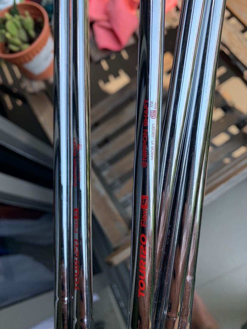 Nspro Tour modus 120s shafts with Golf pride align grips, Sports ...