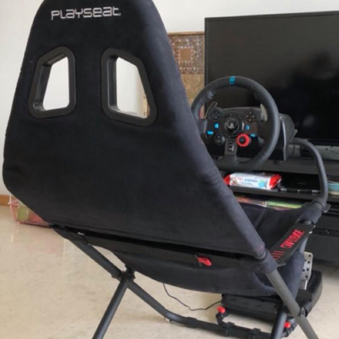 Playseat Challenge - Portable Racing Simulator Chair, Video Gaming, Video  Game Consoles, Others on Carousell