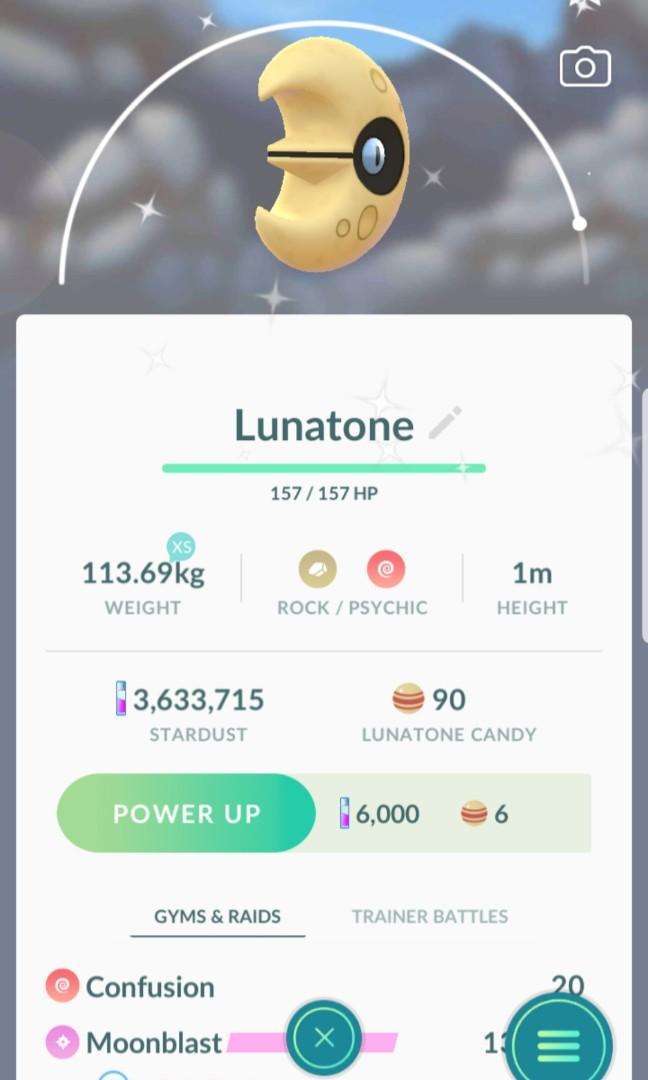 Pokemon Sword And Shield Lunatone Locations Moves Weaknesses