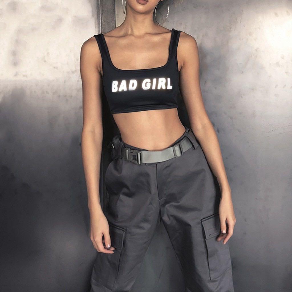 reflective sports bra