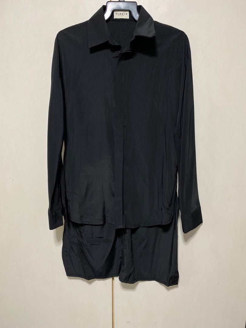 dressy black shirt